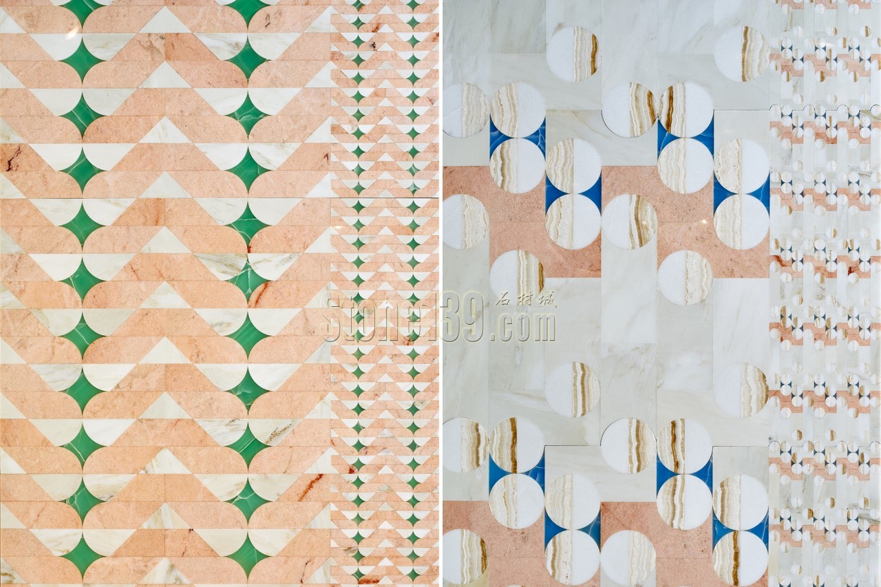 這位設(shè)計師,想用“軟性大理石”驚艷全場