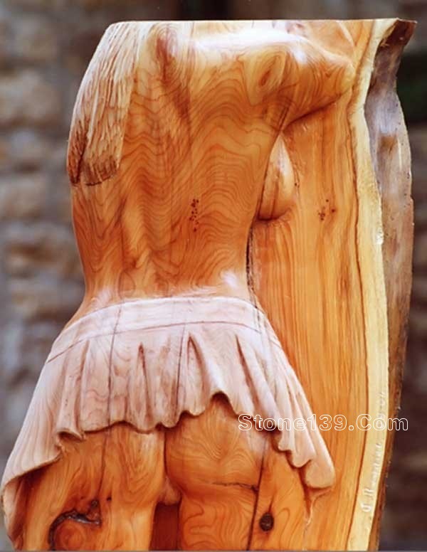 雷人的木雕和石雕藝術作品