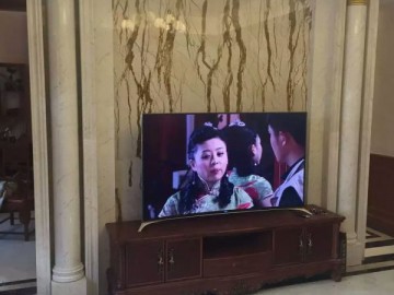 南陽大理石背景墻，吧臺，洗手臺