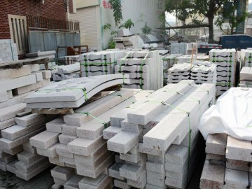 線條仿形石材供應 異形花崗巖成品