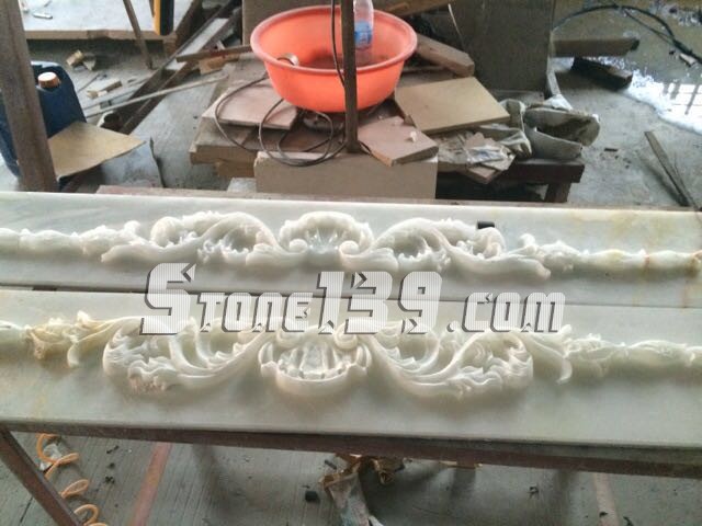 天豪石業CNC電腦自動雕刻機加工各種石材工藝品