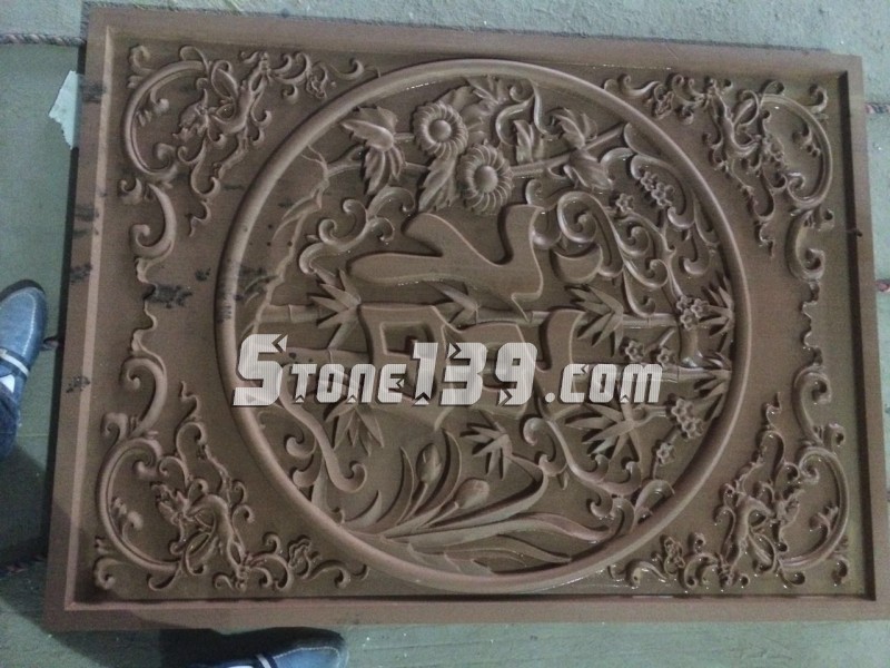 天豪石業CNC電腦自動雕刻機加工各種石材工藝品