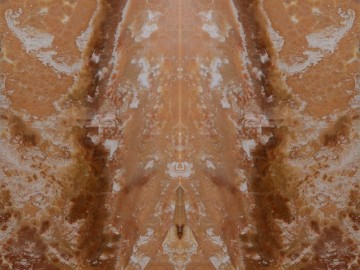 橘黃色玉石背景墻 正常效果