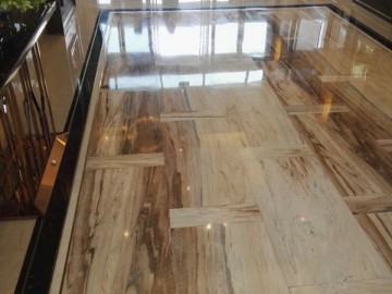 大廳地板大理石創意拼接地鋪效果