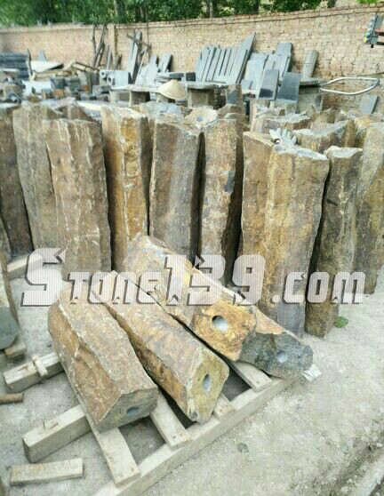 蒙古黑石材產品展示