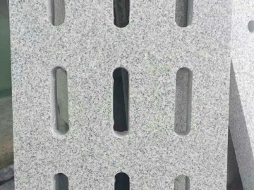 花崗巖水溝蓋石材 條孔 圓孔