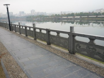 河欄桿 石材欄桿 花崗巖河欄供應