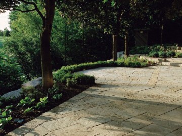 花崗巖仿古面地鋪 防滑 園林石材裝飾供應