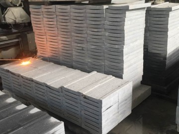 路邊水溝蓋石材 黑色花崗巖地鋪漏水溝