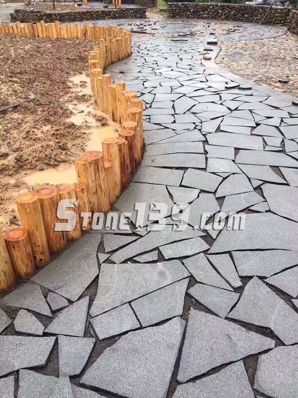 【達(dá)鴻石材】芝麻黑案例