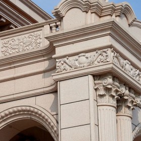 別墅外墻 石材雕刻 別墅裝飾