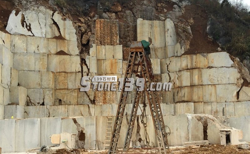 中國啡網大理石礦山