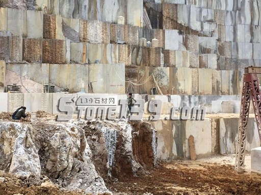 中國啡網大理石礦山