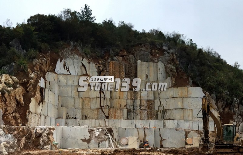 中國啡網大理石礦山