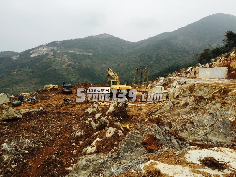 中國啡網大理石礦山