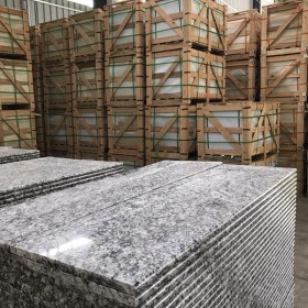 廣東浪花白成品 臺階石 樓梯板