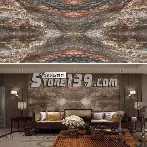 大理石對(duì)紋拼貼