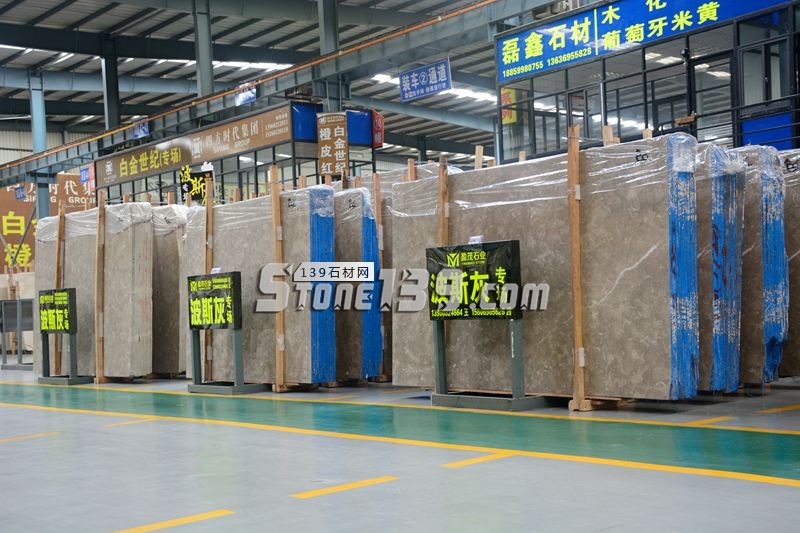 盈茂石業&mdash;水頭波斯灰大理石專場