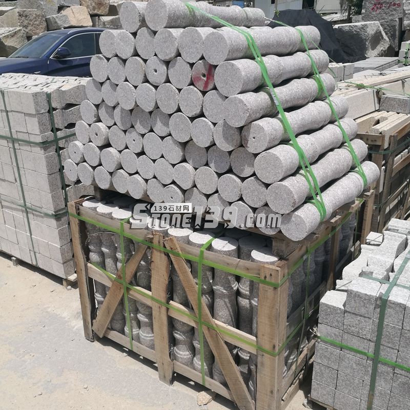 輝遠天宏石材經營批發欄桿/欄桿壓板/圓球/圓柱/異形線條等石材加工品