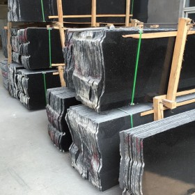 進口黑金沙條板毛光板供應