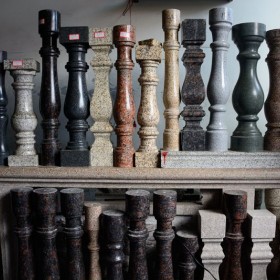 多種顏色規格花崗巖欄桿