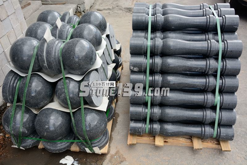 恒毅輝杰石材主營花崗巖欄桿、圓球、仿型異形等石材加工產品