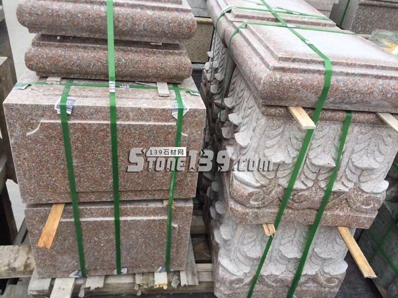 恒毅輝杰石材主營花崗巖欄桿、圓球、仿型異形等石材加工產品