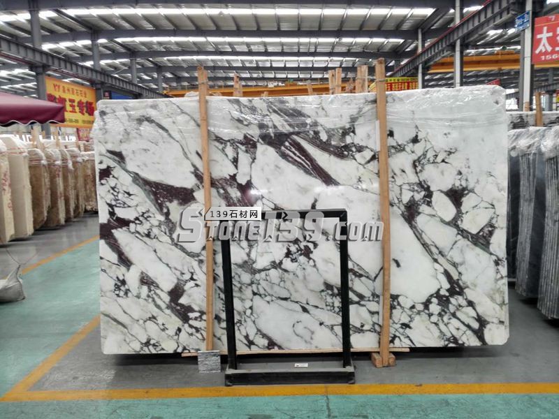 瑯瑯石材主營大理石太空風暴、海浪灰、紫百合