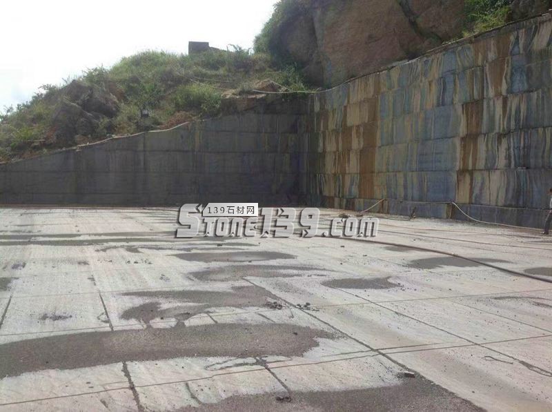 貴州大理石啡龍紋礦山