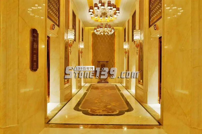 臻磊石業金蜘蛛大理石案例欣賞