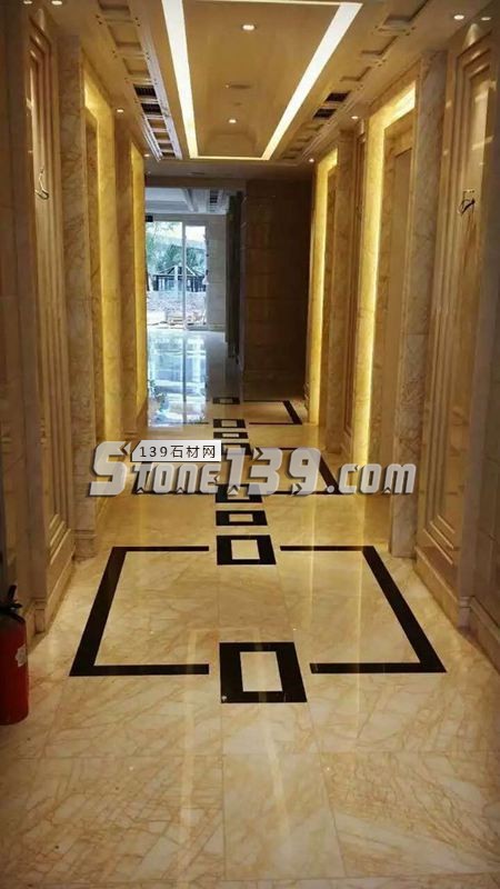 臻磊石業金蜘蛛大理石案例欣賞