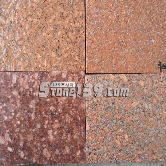 江西博勝石業主營紅色花崗巖映山紅、代代紅石材