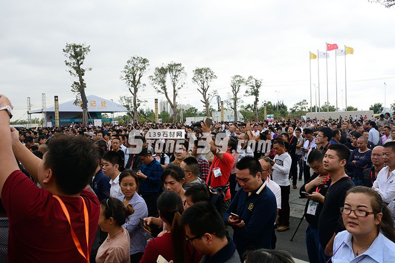 2017年水頭石材展會現場圖片