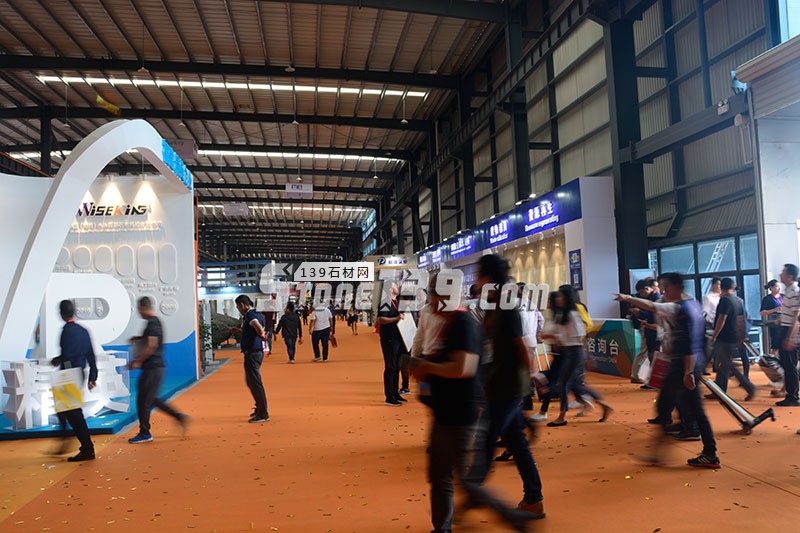 2017年水頭石材展會現場圖片
