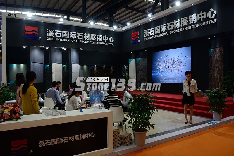 2017年水頭石材展會現場圖片