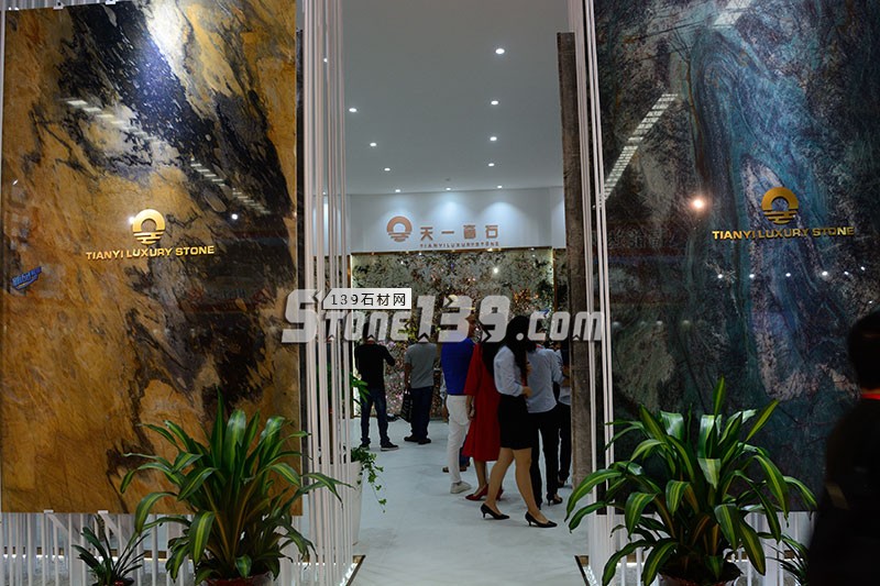 2017年水頭石材展會現場圖片