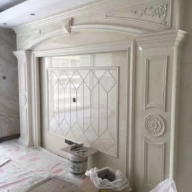 泉州鯉城區大理石背景墻 石材電視背景墻