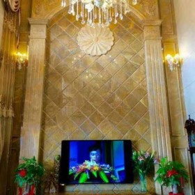 鳳城鎮石材背景墻 蓬萊鎮石材背景墻 湖頭鎮石材背景墻