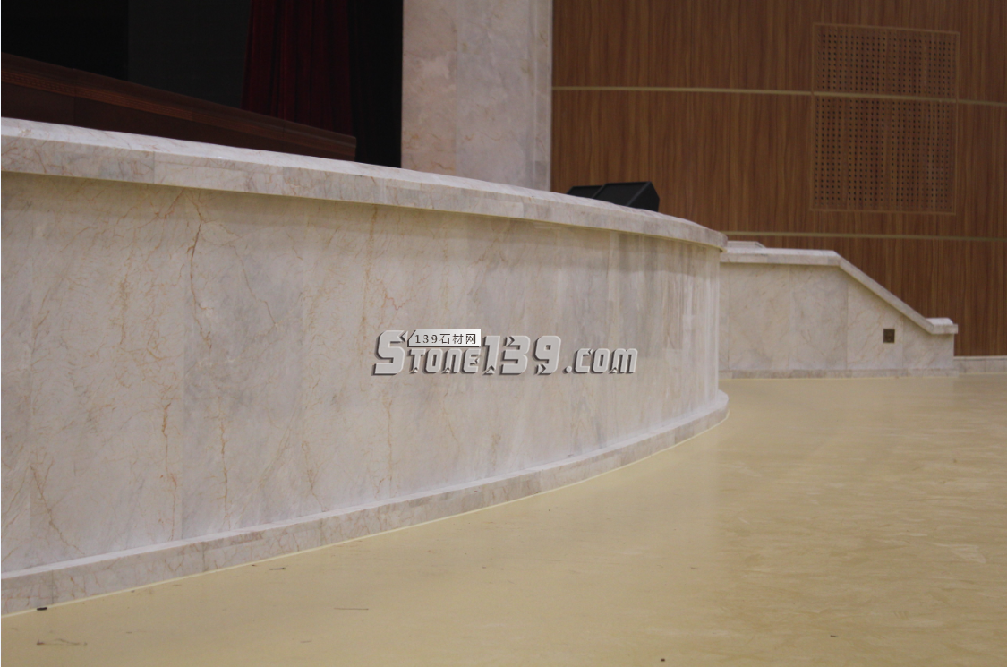 甘谷大劇院石材工程裝飾-甘肅金潤玉公司案例