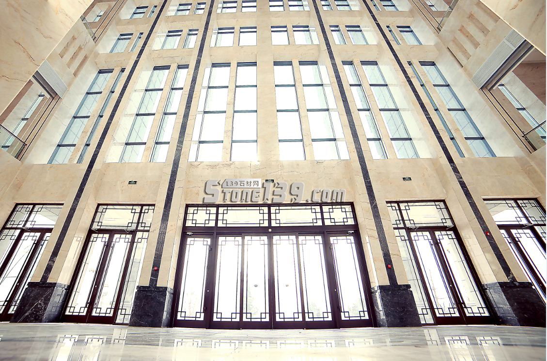 甘谷大劇院石材工程裝飾-甘肅金潤玉公司案例