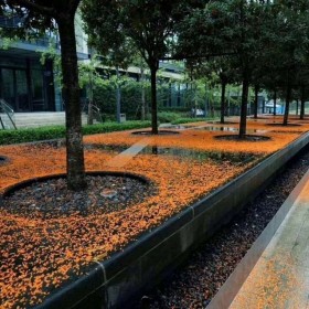 綠金沙花崗巖環境石材 樹池石