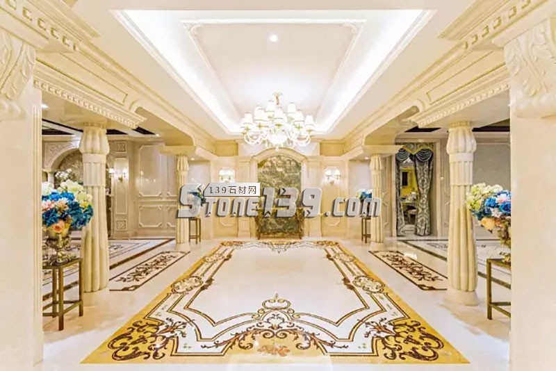 白玉蘭大理石裝飾案例應用