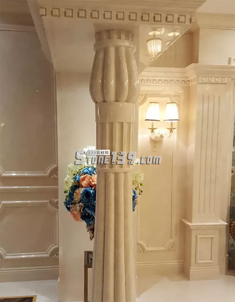 白玉蘭大理石裝飾案例應用