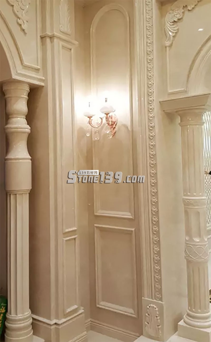白玉蘭大理石裝飾案例應用