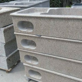 水頭花崗巖洗衣池成品批發