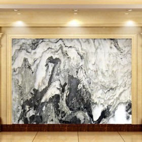 水頭山水畫大理石背景墻