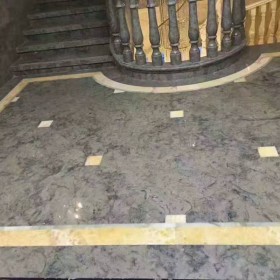 藍色妖姬大理石地板地鋪石應(yīng)用