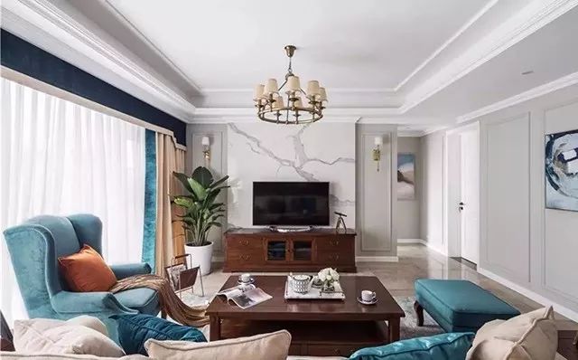 各種風格的石材電視墻讓人眼花繚亂