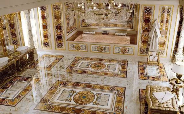 這些大理石拼花實在太驚艷了！