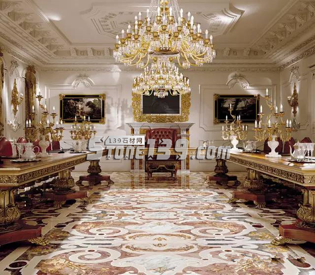 這些大理石拼花實在太驚艷了！